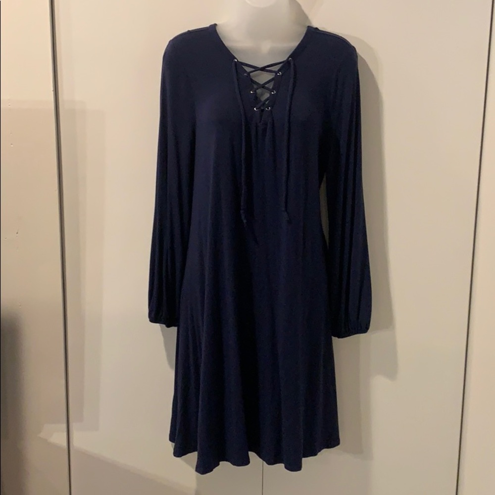 Old Navy Long Sleeve Flare Dress